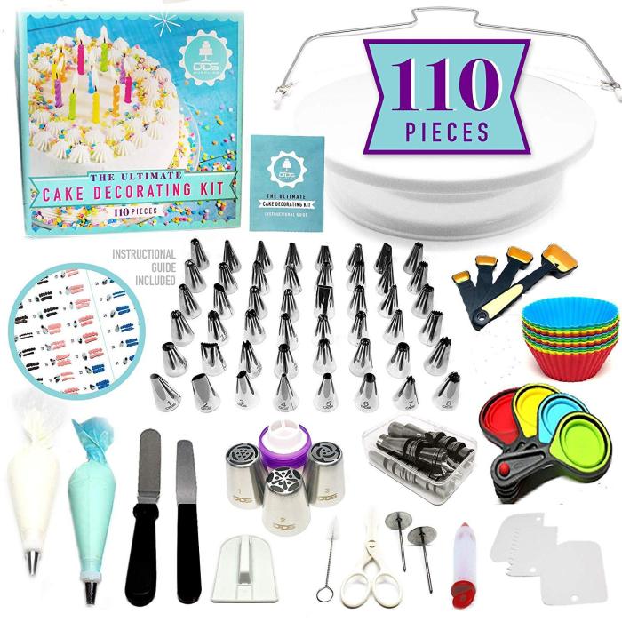 Cake decorating tool kit