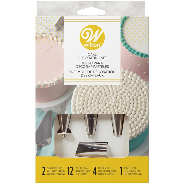 Wilton decorating kit cake