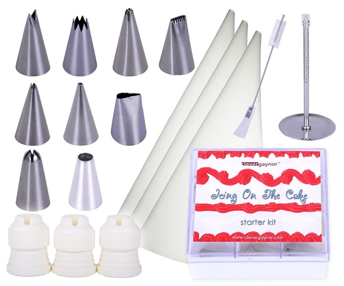 Decorating cake kit supplies tools cupcake beginners tips piping baking