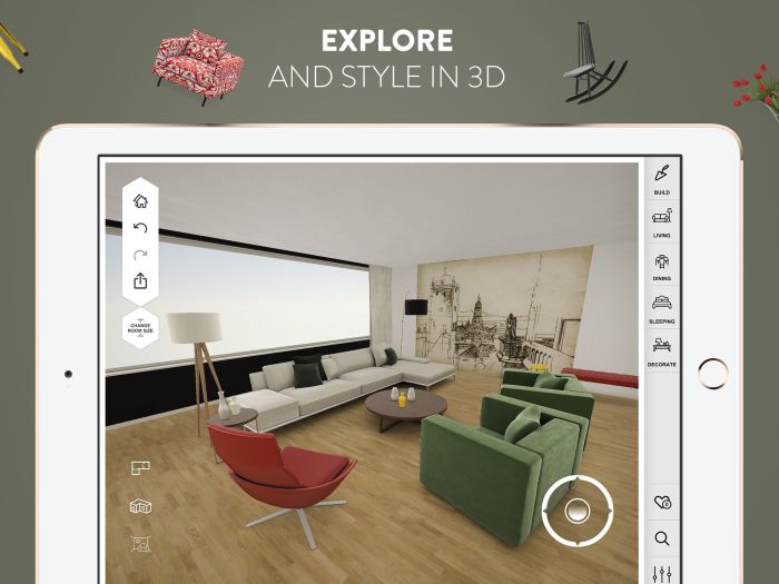 Best app for ai interior design