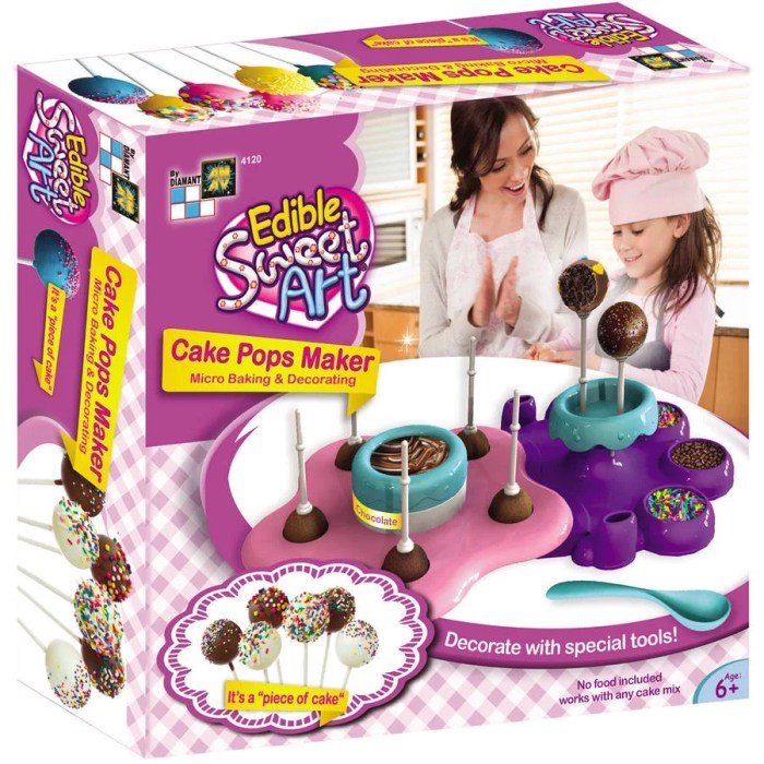 Cake pop decorating kit